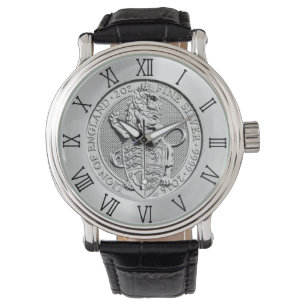 DER LÖWE VON ENGLAND-MÜNZE ARMBANDUHR