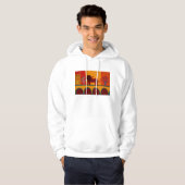 Der Löwe von Fulham Broadway 2008 Hoodie (Vorne ganz)