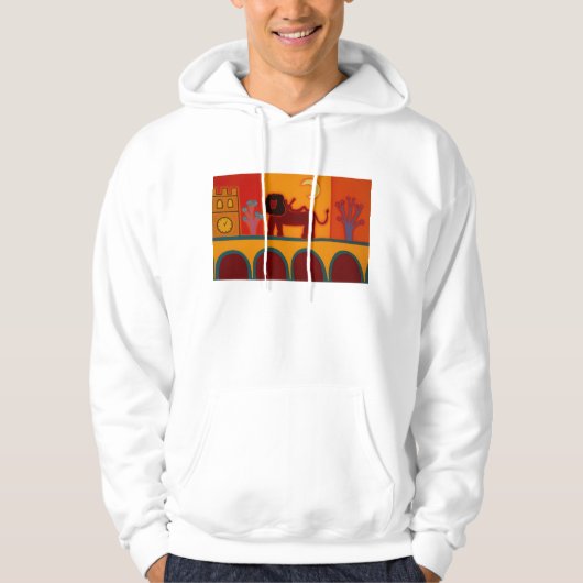 Der Löwe von Fulham Broadway 2008 Hoodie (Vorderseite)