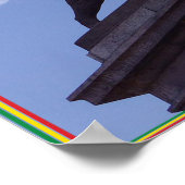 Der Löwe von Juda, Addis Abeba - Äthiopien Poster (Ecke)