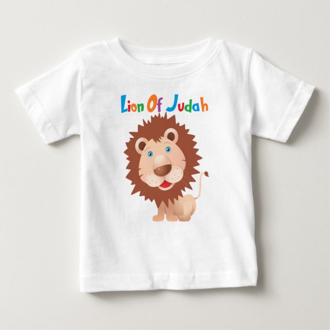 Der Löwe von Juda Baby T-shirt (Vorderseite)