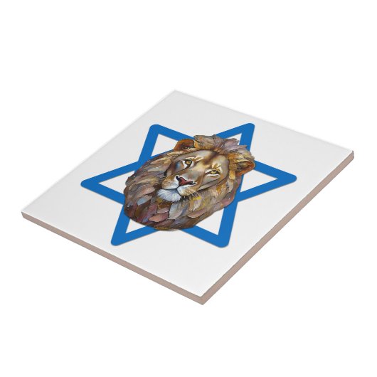 Der Löwe von Juda Fliese (Seite)