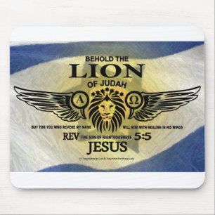 Der Löwe von Juda Mousepad