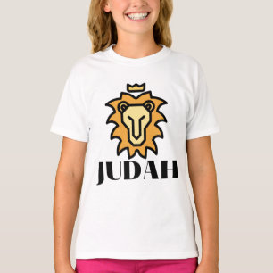 Der Löwe von Judah Faith gründete Mädchen T-Shirt