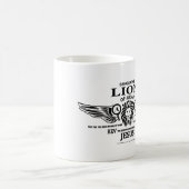 Der Löwe von Judah Kaffeetasse (Mittel)