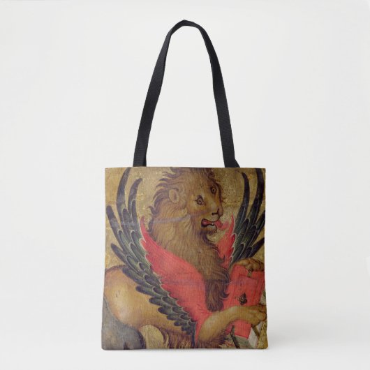 Der Löwe von St Mark (Öl auf Platte) Tasche (Vorderseite)