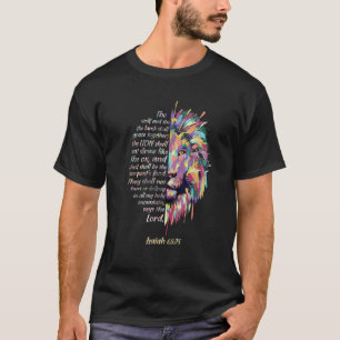 Der Löwe wird Strohhalm essen wie eine Ox-Isaiah-B T-Shirt