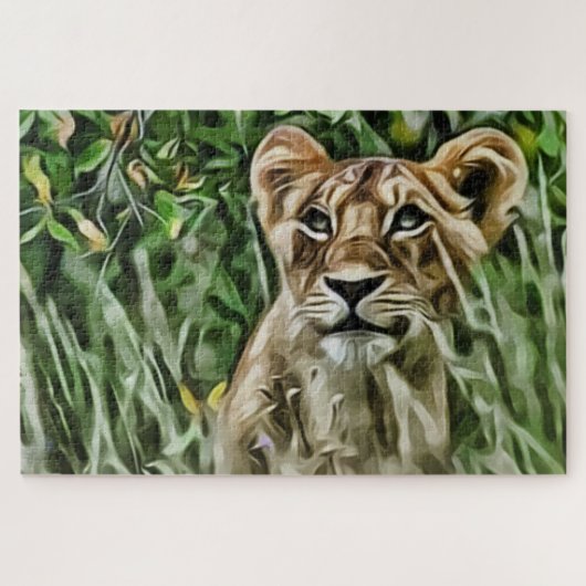 Der Löwenschlauch Puzzle (Horizontal)