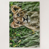 Der Löwenschlauch Puzzle (Vertikal)