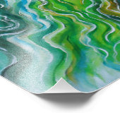 Der Lubavitcher Rebbe Rainbow Fotodruck (Ecke)