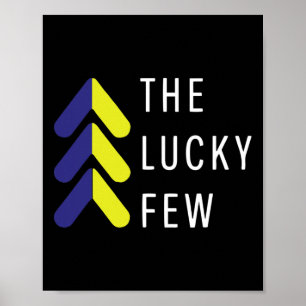 Der Lucky Few Down-Syndrom-Bewusstseinsmonat 3 Arr Poster