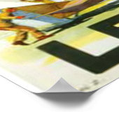 Der Luftdienst Poster (Ecke)