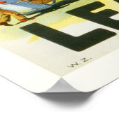 Der Luftdienst Poster (Ecke)