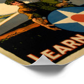 Der Luftdienst Poster (Ecke)