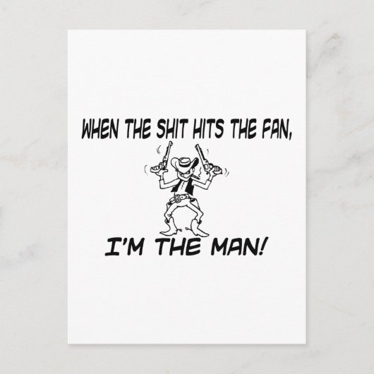 Der Lüfter trifft Postkarte (Vorderseite)