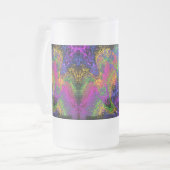 Der Luftraum unter Wasser Mattglas Bierglas (Vorderseite Links)