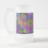 Der Luftraum unter Wasser Mattglas Bierglas (Links)