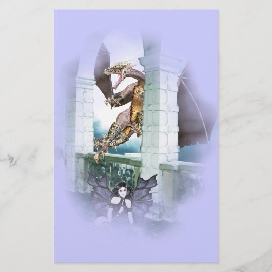 Der Lügner des Drachen Briefpapier (Vorderseite)