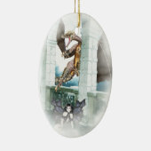 Der Lügner des Drachen Keramikornament (Rechts)