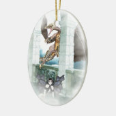 Der Lügner des Drachen Keramikornament (Links)