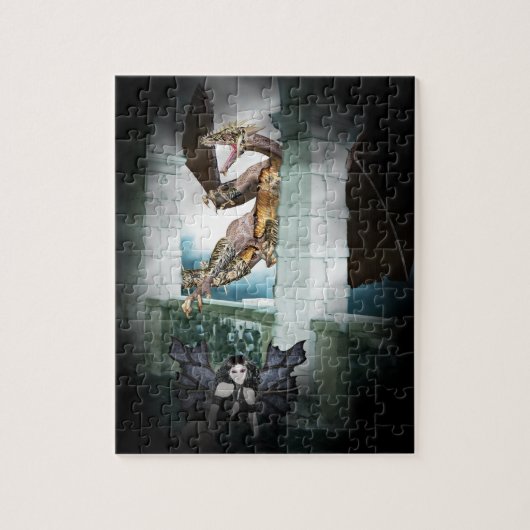 Der Lügner des Drachen Puzzle (Vertikal)