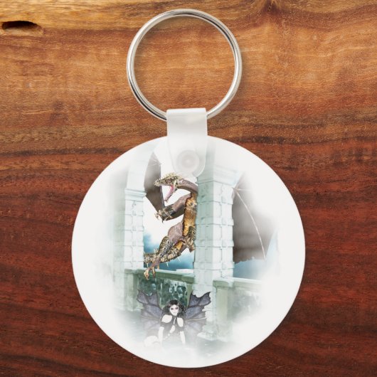 Der Lügner des Drachen Schlüsselanhänger (Vorderseite)