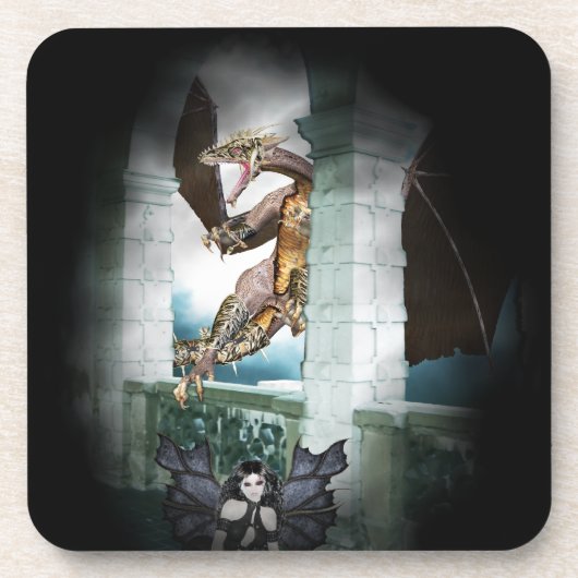 Der Lügner des Drachen Untersetzer (Vorderseite)