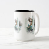 Der Lügner des Drachen Zweifarbige Tasse (VorderseiteRechts)