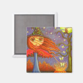 Der Luna-Moth-Zauber Magnet (Vorderseite/Rückseite)