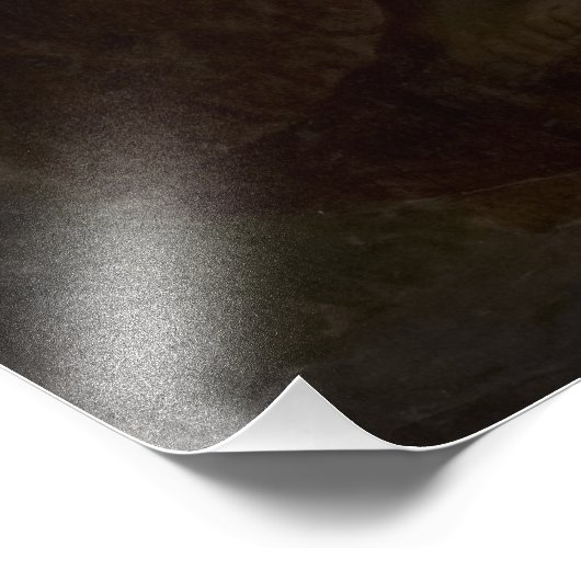 Der Lunatiker von Etretat von Hugues Merle Fotodruck (Ecke)