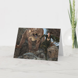 Der Lure Dragon notecard Karte