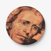 Der lusive Präsident Jackson Pappteller (Vorderseite)