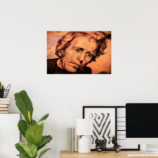 Der lusive Präsident Jackson Poster (Heimbüro)