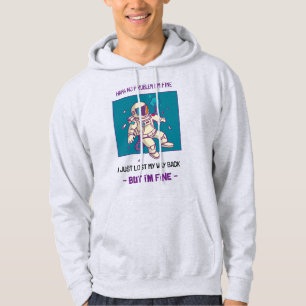 Der lustige Astronaut hat im Weltraum verloren. Hoodie