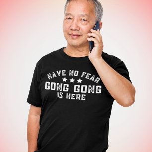 Der lustige chinesische Großvater hat keine Angst T-Shirt