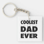 Der lustige Coolste Vater je Vatertag | Schlüssela Schlüsselanhänger (Vorderseite)