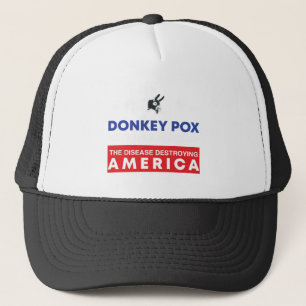 Der lustige Donkey Pox, die Krankheit, die Amerika Truckerkappe