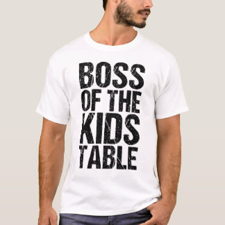 Der lustige Erntedank-Chef des Kindertisches Türke T-Shirt