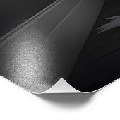 Der lustige Geist sitzt auf der Toilette Fotodruck (Ecke)