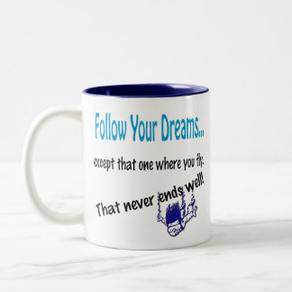 Der lustige Humorose Coffee Tasse Cup Folge deinen