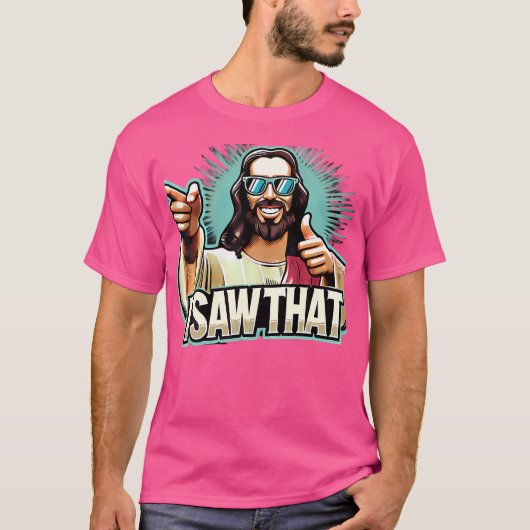 Der lustige Jesus, den ich gesehen habe - der humo T-Shirt (Vorderseite)