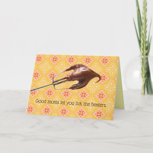 Der lustige "lecken Sie Tag die Schläger-" der Karte (Vorderseite)