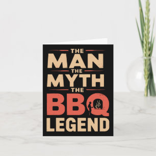 Der lustige Mann der Mythos Die Grillen lebe den V Karte