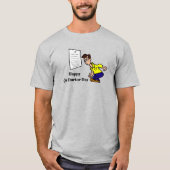 Der lustige Mann, der versucht, den SeekartenT - S T-Shirt (Vorderseite)