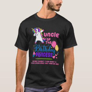Der lustige Onkel der Geburtstagskünstlerin tromme T-Shirt