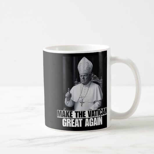Der lustige Präsident Trump Will, der nächste Paps Kaffeetasse (Rechts)