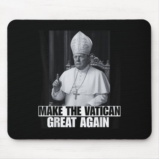 Der lustige Präsident Trump Will, der nächste Paps Mousepad (Vorne)