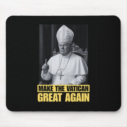 Der lustige Präsident Trump Will, der nächste Paps Mousepad (Vorne)