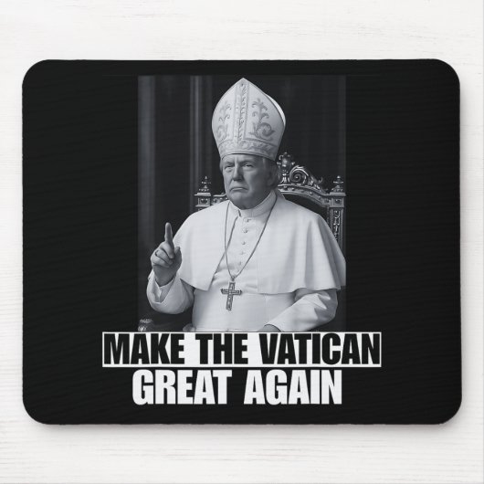 Der lustige Präsident Trump Will, der nächste Paps Mousepad (Vorne)