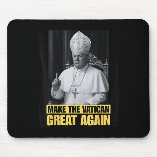 Der lustige Präsident Trump Will, der nächste Paps Mousepad (Vorne)